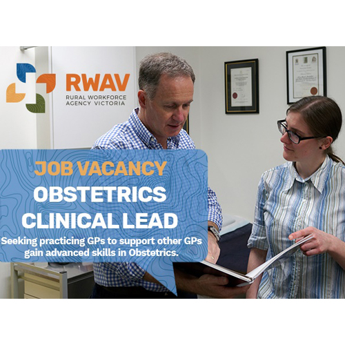 Obstetrics Clinical Lead Advertisement