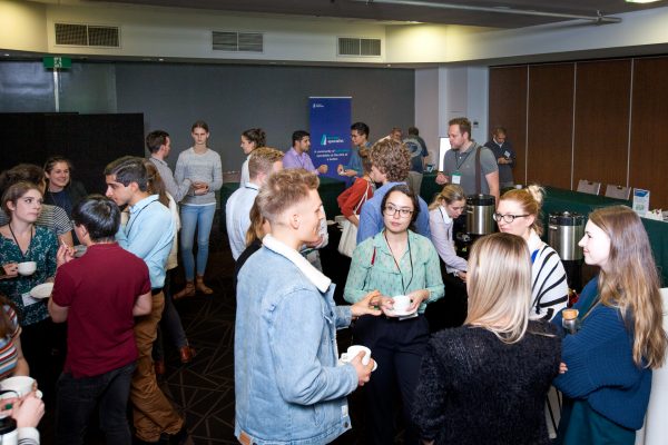 Networking at Victorian Rural Health Conference.